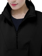 HALF ZIP SWEAT SHIRT