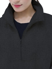 HALF ZIP SWEAT SHIRT