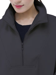 HALF ZIP SWEAT SHIRT