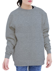 CREW NECK NO ZIP SWEAT SHIRT