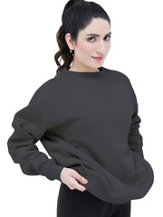 CREW NECK NO ZIP SWEAT SHIRT