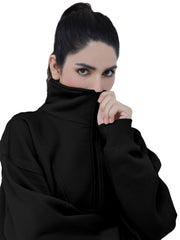 HALF ZIP SWEAT SHIRT