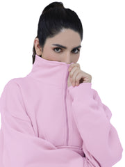 HALF ZIP SWEAT SHIRT