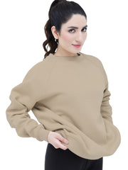 CREW NECK NO SWEAT SHIRT