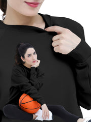 CREW NECK NO ZIP SWEAT SHIRT