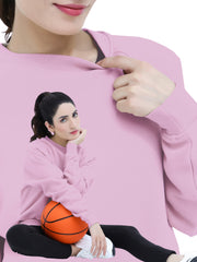 CREW NECK NO ZIP SWEAT SHIRT