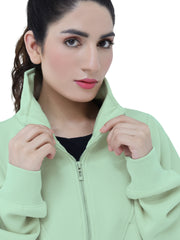 HALF ZIP SWEAT SHIRT