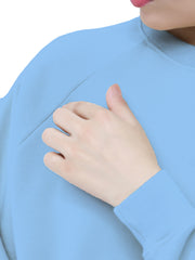 CREW NECK NO ZIP SWEAT SHIRT