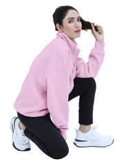 HALF ZIP SWEAT SHIRT