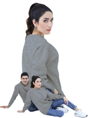 CREW NECK NO ZIP SWEAT SHIRT