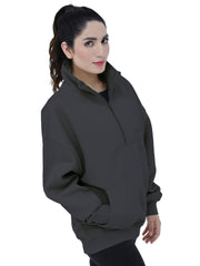 HALF ZIP SWEAT SHIRT