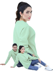 CREW NECK NO ZIP SWEAT SHIRT