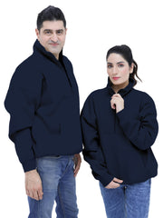 HALF ZIP SWEAT SHIRT