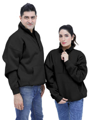 HALF ZIP SWEAT SHIRT