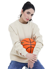 Crew Neck no Zip Sweat Shirt