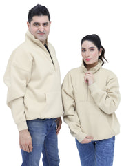 HALF ZIP SWEAT SHIRT