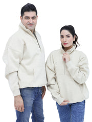 HALF ZIP SWEAT SHIRT