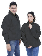 HALF ZIP SWEAT SHIRT