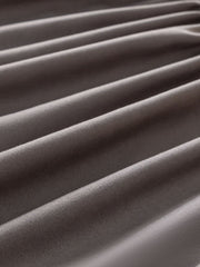 1pc Solid Color Fitted Sheet, Minimalist Fabric Fitted Sheet For Home, All Season