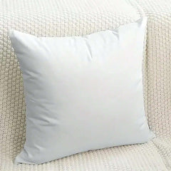 1pc/4pcs, Blank Polyester Sublimation Pillow Cover 16"X16" / 18"X18" / 20"X20", With Invisible Zipper, For Heat Press Printing, Double-Sided, No Insert, Suitable For DIY, Sublimation Printing