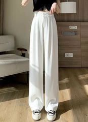 LOOSE FIT STRAIGHT LEG PANTS