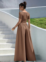 WOMEN SUMMER TWO PIECE OUTFIT