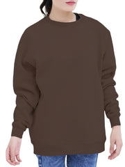 Crew Neck no Zip Sweat Shirt