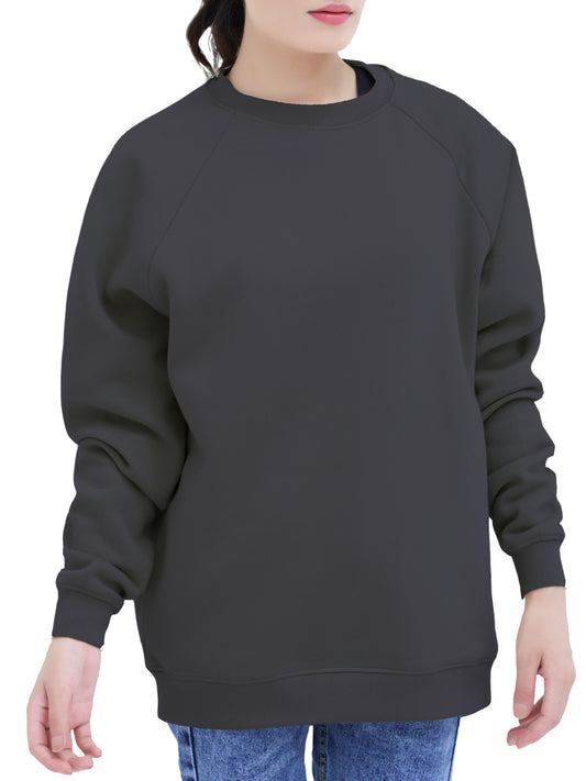 CREW NECK NO ZIP SWEAT SHIRT